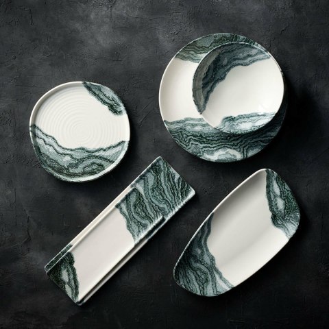 Taca porcelanowa Tide Black, 320x110mm Churchill Taca porcelanowa Tide Black, 320x110mm Churchill