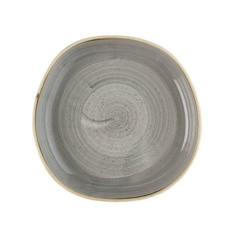 Talerz organiczny z wysokim rantem Stonecast Peppercorn Grey, 200mm Churchill Talerz organiczny z wysokim rantem Stonecast Peppercorn Grey, 200mm Churchill
