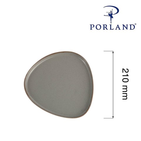 Talerz trójkątny Stone, 210mm Porland Talerz trójkątny Stone, 210mm Porland