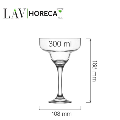 Kieliszek do margarity Sofia 300 ml, LAV (dawniej LV-MIS581XZ) LAV Kieliszek do margarity Sofia 300 ml, LAV (dawniej LV-MIS581XZ) LAV