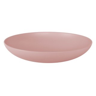 Misa niska śr. 35 cm, brudny róż