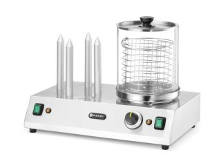 Podgrzewacz do parówek i bułek do hot-dogów, HENDI, 220-240V/550W, 500x310x(H)395mm
