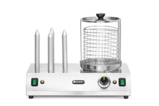 Podgrzewacz do parówek i bułek do hot-dogów, HENDI, 220-240V/550W, 500x310x(H)395mm