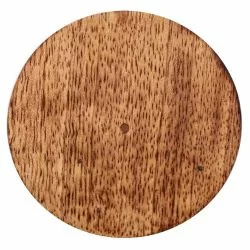 Pokrywka drewniana z uszczelką 60 mm, 3 szt Pokrywka drewniana z uszczelką 60 mm, 3 szt