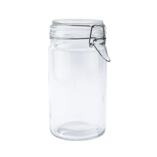 Słoik z klamrą, cylinder, 1000 ml (kpl. 4 szt)