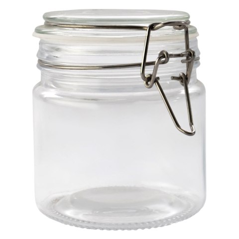 Słoik z klamrą, cylinder, 500 ml (kpl. 4 szt)