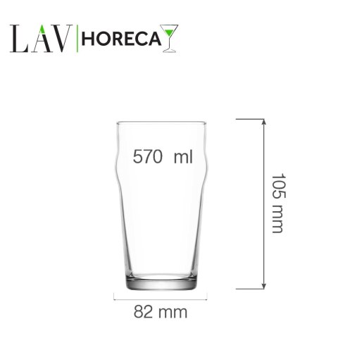 Szklanka do piwa Berlin 570 ml, LAV (dawniej LV-NON371XZ) LAV Szklanka do piwa Berlin 570 ml, LAV (dawniej LV-NON371XZ) LAV
