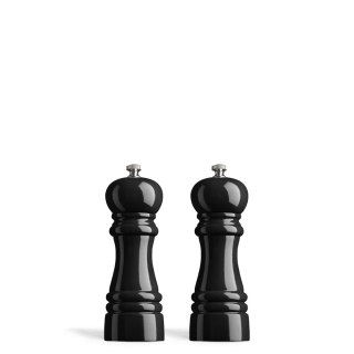 2-cz. zestaw młynków czarn. 15 cm SALT & PEPPER
