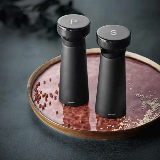 2-cz. zestaw młynków czarn. 15 cm SALT & PEPPER