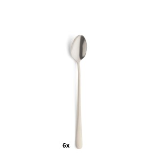 Komplet 6 łyżeczek do kawy latte szampańskich w pud. AUSTIN