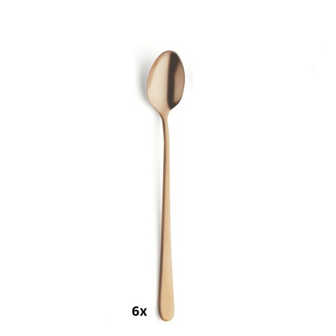 Komplet 6 łyżeczek do kawy latte złotych w pud. AUSTIN Komplet 6 łyżeczek do kawy latte złotych w pud. AUSTIN