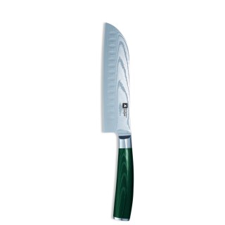 Nóż Santoku 17.5cm w pud. drewnianym MIDORI