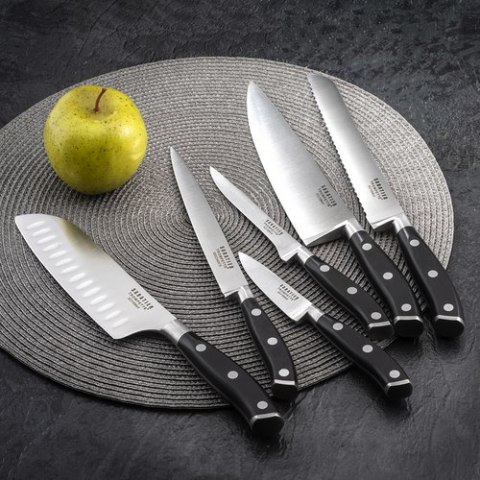 Nóż santoku 16cm na zawieszce VULCANO Nóż santoku 16cm na zawieszce VULCANO