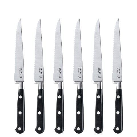 Set of 6 Steak Knives SABATIER TROMPETTE
