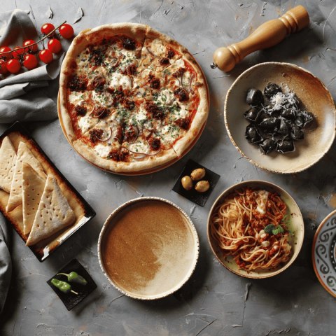 Naczynie fingerfood KWADRATOWE czarne