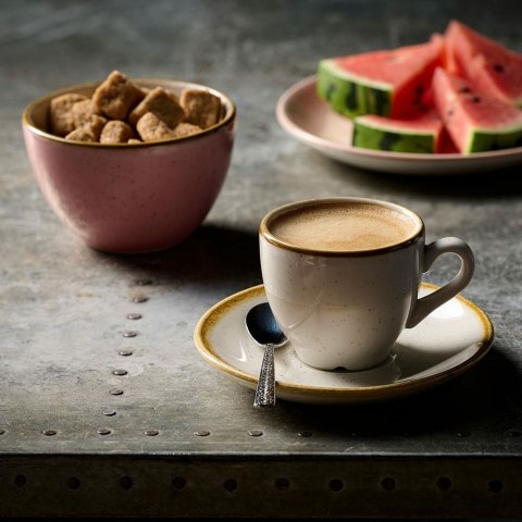 Spodek espresso Stonecast Barley White 118 mm Spodek espresso Stonecast Barley White 118 mm