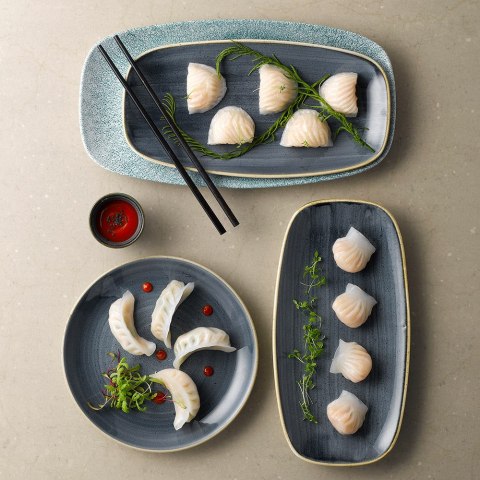 Talerz prostokątny Stonecast Blueberry 298x153 mm Talerz prostokątny Stonecast Blueberry 298x153 mm