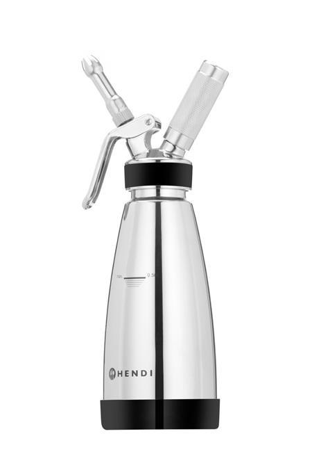 Termo syfon do ciepłych i zimnych sosów, HENDI, 0,5L, ?95x(H)275mm Termo syfon do ciepłych i zimnych sosów, HENDI, 0,5L, ?95x(H)275mm