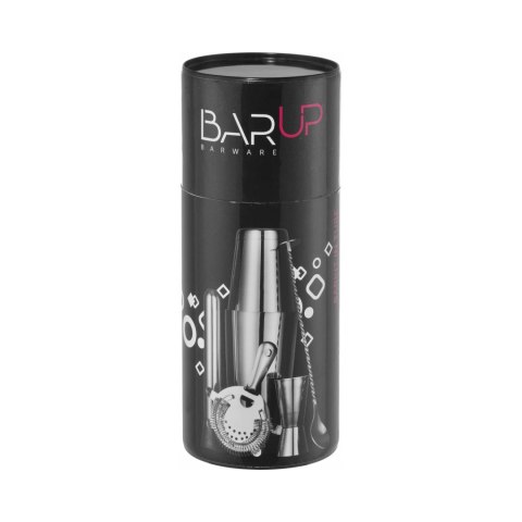 Zestaw barmański w tubie, Bar up, fi.120x(H)320mm Bar Up Zestaw barmański w tubie, Bar up, fi.120x(H)320mm Bar Up