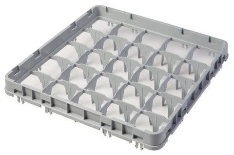 Nadstawka do koszy CAMBRO FULL DROP 500×500 mm szara, model E1 16 przegródek