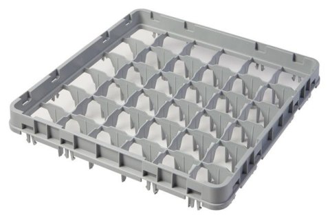 Nadstawka do koszy CAMBRO FULL DROP 500×500 mm szara, model E1 25 przegródek