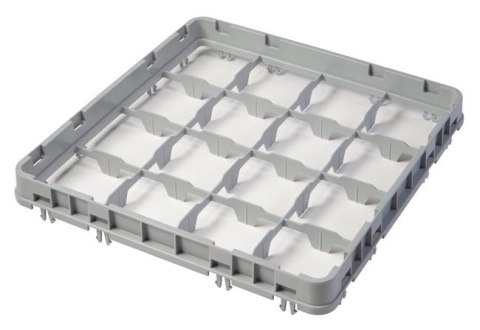 Nadstawka do koszy CAMBRO HALF DROP 500×500 mm szara, model E2 36 przegródek