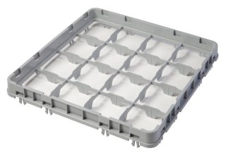 Nadstawka do koszy CAMBRO HALF DROP 500×500 mm szara, model E2 9 przegródek