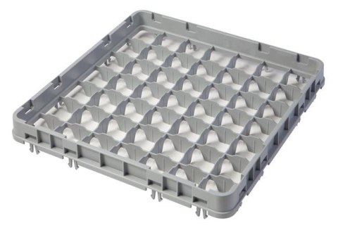 Nadstawka do koszy CAMBRO HALF DROP 500×500 mm szara, model E2 9 przegródek