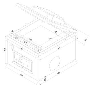 Pakowarka Próżniowa SERIE 200 - VAKSIC-8 E | ASBER