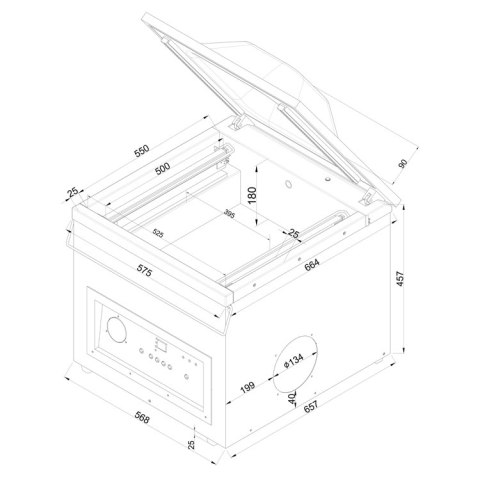 Pakowarka Próżniowa SERIE 500 - VAKSIC-20 L 2A E | ASBER Pakowarka Próżniowa SERIE 500 - VAKSIC-20 L 2A E | ASBER