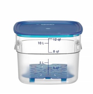 Pojemnik na żywność CamSquares Fresh Pro, Cambro, 11,4L, transparentny, 289x289x(H)216mm