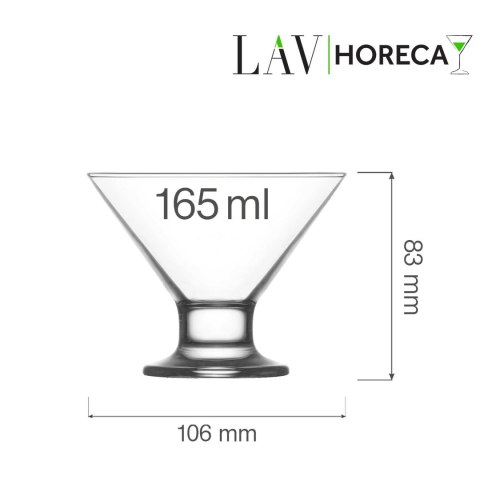 Pucharek Florence 165 ml, LAV (dawniej LV-CRE367Z) LAV Pucharek Florence 165 ml, LAV (dawniej LV-CRE367Z) LAV