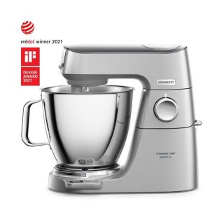Robot planetarny Titanium Chef Baker XL, Kenwood, srebrny, 220-240V/1200W, 400x225x(H)370mm