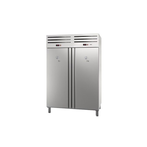 Szafa dwutemperaturowa chłodniczo/chłodnicza 1400 L GN 2/1, 1388 x 826 x 2008 | ASBER, ECP-1402/2 HC Szafa dwutemperaturowa chłodniczo/chłodnicza 1400 L GN 2/1, 1388 x 826 x 2008 | ASBER, ECP-1402/2 HC
