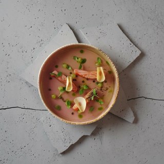 Talerz płytki deserowy Rosa, 210mm Fine Dine