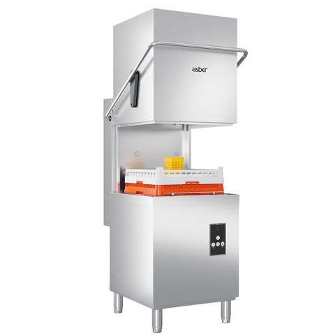 Zmywarka kapturowa ASBER GMX-H500 B DD, wymiary mm 630 x 770 x 1485 Zmywarka kapturowa ASBER GMX-H500 B DD, wymiary mm 630 x 770 x 1485