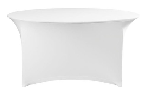 Obrus okrągły, HENDI, 810996, biały, ?1500x(H)760mm