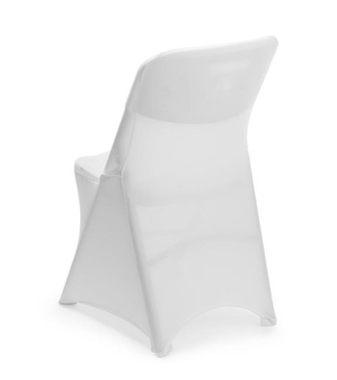 Pokrowiec na krzesło, HENDI, 810965 & 910989, biały, 540x440x(H)840mm