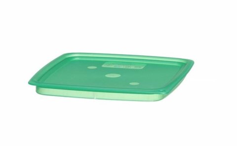 Pokrywka do pojemnika CamSquares Fresh Pro, Cambro, do pojemników 1,9l i 3,8l, zielony, 191x191x(H)19mm