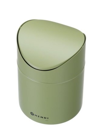 Śmietniczka stołowa, HENDI, 1,2L, zielony, ?120x(H)165mm