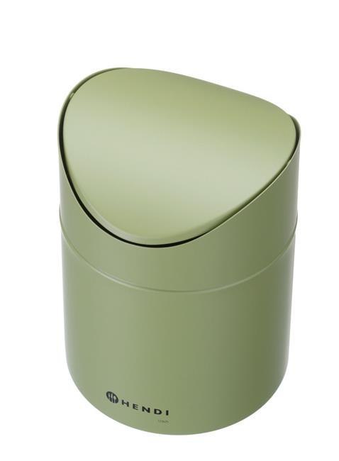 Śmietniczka stołowa, HENDI, 1,2L, zielony, ?120x(H)165mm