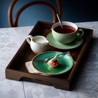 Spodek do cappuccinoStonecast Sage Green, 160mm Churchill