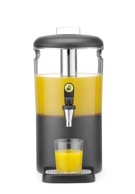 Dyspenser do soków, 4 l UNIQ, HENDI, designed by Robert Bronwasser, 4L, czarny, 315x211x(H)431mm