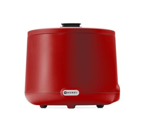 Kociołek do zupy UNIQ, HENDI, 8L, czerwony, 220-240V/500W, ?365x(H)325mm