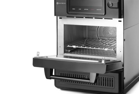 Piec konwekcyjno-mikrofalowy CombiTurbo , HENDI, 18L, czarny, 230V/3000W, 402x735x(H)608mm