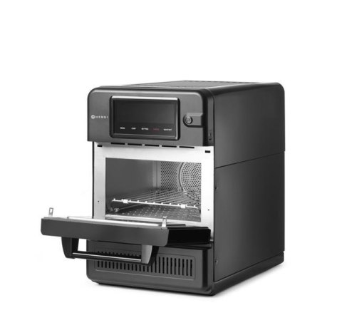 Piec konwekcyjno-mikrofalowy CombiTurbo , HENDI, 18L, czarny, 230V/3000W, 402x735x(H)608mm