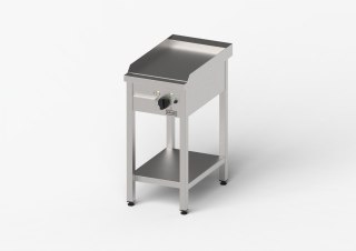 Płyta grillowa elektryczna, gładka, Gredil, 400x700x850 mm, P 4.0 kW, U 400 V Gredil
