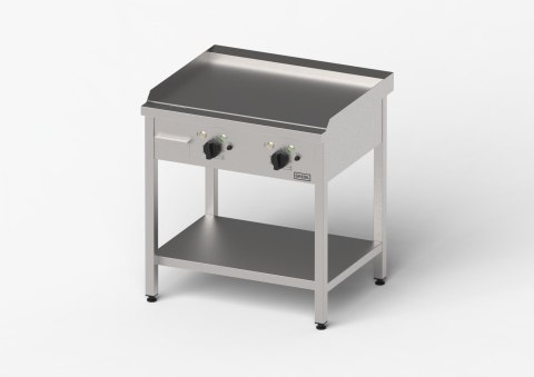Płyta grillowa elektryczna, gładka, Gredil, 800x700x850 mm, P 8.1 kW, U 400 V Gredil