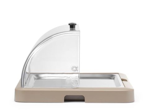 Pojedyncza witrynka chłodząca roll-top Duo UNIQ , HENDI, designed by Robert Bronwasser, beżowy, 460x355x(H)220mm, Prostokątny