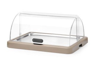 Pojedyncza witrynka chłodząca roll-top Duo UNIQ , HENDI, designed by Robert Bronwasser, beżowy, 460x355x(H)220mm, Prostokątny
